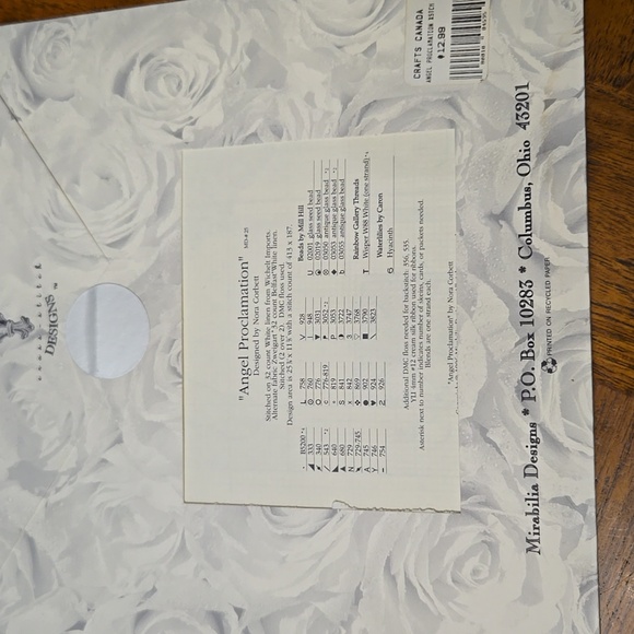 Mirabilia Cross Stitch Pattern: Angel Proclamation - Picture 3 of 4